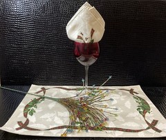 Lenox Holiday Gems Red Ruby 8 7/8” Balloon Goblets 12 Oz Flat Base