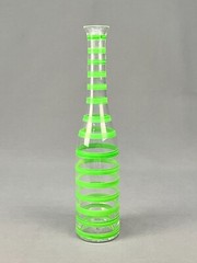 Rare Vtg Orrefors 12″ Clown Decanter by Anne Nilsson-Signed; Missing Stopper