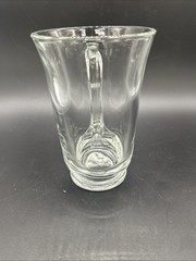 Indiana Glass Tiara French Horn Hunter Powder Stein Beer Mug Drinking Coffee Vtg