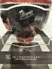 Vintage Royale Black Rhinestone Playa Cup Goblet Jeeves Hand Wash Only