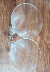 Cristal d’ Arques Crystal Millennium 2000 Platinum Champagne Flute Glasses