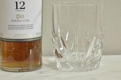 Waterford Marquis Brookside Oversized Double Old Fashioned Glass 4 3/8″ Etched