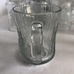 Vintage Arcoroc Canterbury Crocus Glass Coffee Tea Cup France 20 Sold Separately