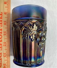 Blue carnival water tumbler