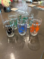 SWANKY SWIGS LOT OF 12 BY HAZEL ATLAS.