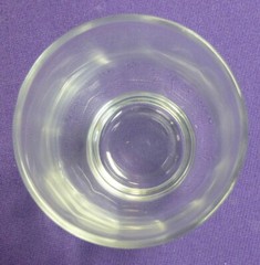14 – UNBRANDED – GLASS TUMBLER – WHISKEY GLASSES – 3 3/8 INCHES TALL