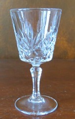 Cristal D’Arques Durand Chantilly Taille Beaugency 3 7/8” Cordial Goblet(s)
