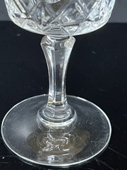 Chantilly Taille Beaugency Cristal D’Arques-Durand Wine Goblet Multiples Set 2
