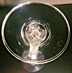 Mikasa 3 Briarcliffe Crystal Wine Goblets 7 7/8″ Platinum LIKE NEW Discontinued