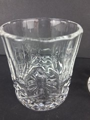 Royal Crystal Rock (RCR) OPERA Old Fashioned Lead Crystal Lowball Tumblers 2 pc