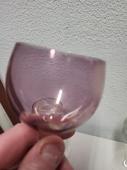Iridescent Multi Colored 4 oz Cordial Sherry Glasses Set Of 8 Rainbow Apertif