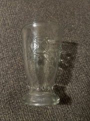 Vintage 1950s Sau Sea Shrimp Cocktail Glass- Nautical (4oz) (H- 4” W- 2.5”)