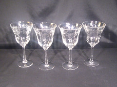Lenox Castle Garden Water Goblet Set of 4