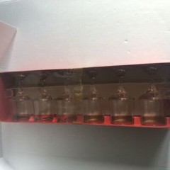 Rotweinkelche Comtesse Germany Red Wine Glasses Led Crystal Aida 4400/3 Set of 6