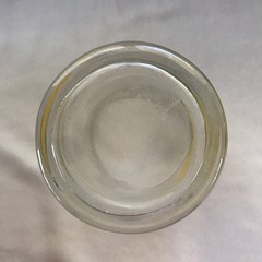 Vintage 1950’s MCM Drinking Glass 6” Tall Textured Fruit – Lemon