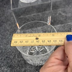 4 Cristal D’Arques-Durand Fontenay 3.5” Old Fashioned Crystal Whiskey Glasses