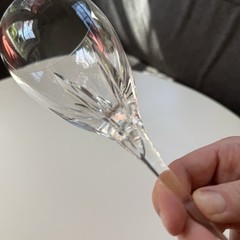 Lenox Firelight Wine Glass 8 5/8″ Clear No Panel Crystal Stemware, 4 Available