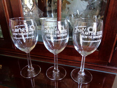 Prayers From Maria Sunflower 20 oz. Wine Glass Water Goblet Children’s Cancer