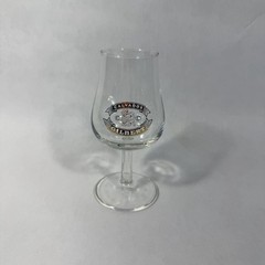 Vintage Gilbert Calvados Glass Gold Logo 2cl