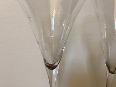 2 Marquis by Waterford Crystal 11″ Celebration Starburst Champagne Flute Glasses