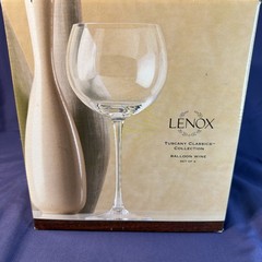 Lenox Tuscany Classics Crystal Balloon Red Wine Glasses Set of 4 Open NIB 15.5oz