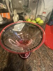 Hand painted SEXY Wine champagne martini glass bachelorette party birthday NICE