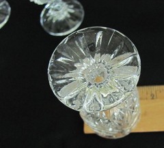 Lot of 5 Hofbauer the Byrdes Collection Birds Cordial Glasses in Excellent Cond.
