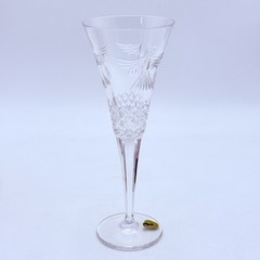Waterford Crystal Millennium Toasting Flute Toast to PEACE With Sticker
