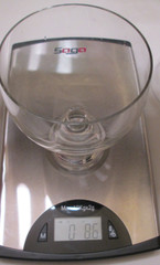 Cocktail Martini Shaker Vintage 6oz Hand Blown Crystal Glass Pristine