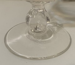 Pair of Vintage 1950’s Mid Century Modern Atomic Eames Era Cocktail Glasses
