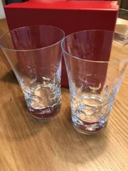 Baccarat BELUGA　Highball　set of 2 x 12oz　 Pair of glasses