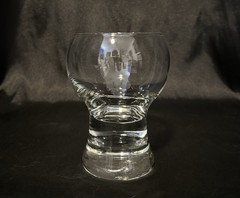 Set Of 7~Clear Crystal Cocktail Glasses~Gina By Bohemia Crystal