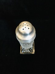 Anchor Hocking Clear Miss America Depression Glass Salt & Pepper Shakers