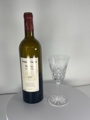 Saint Louis Glasses Tarn Cristal France 1960 X6 Model 1957 16 cm