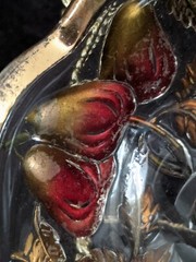  Northwood ,H. Glass Co. Intaglio Line «Apples and Pears» Berry Bowl c 1906