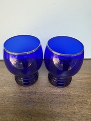 Ritz Blue – Cobalt Shaeffer Tumbler Platinum Trim 3 3/4″