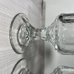 2 Indiana Glass RECOLLECTION CLEAR Water Goblets 6.5”