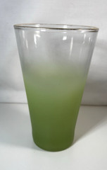 Vintage Blendo Green Satin Frosted Glass Tumbler 12 oz Replacement