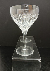 Atlantis Chartres Champagne Tall Sherbet Cut Blown Glasses Portugal (Set of 2)