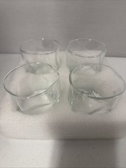 Set Of 4 Nordic Style Whiskey/scotch/ Cocktail Glasses, Clear