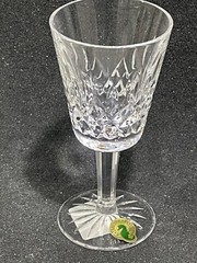 WATERFORD Crystal LISMORE WHITE WINE Glass (S) – SLOVENIA #6003180700W
