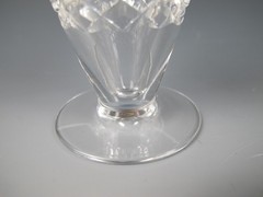 (11) Hawkes Crystal Delft Diamond Flat Juice Glasses 3 5/8″