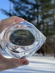 Set Of 4 Storm Iceberg Mountain Glacier Old Fashioned Tumblers Glasses Calypso