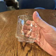 Libbey Glass Tumblers Wavy Textured Pattern Rocks Whiskey Glasses Set Of 5