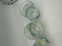VTG Beau Rivage Casino Boats Lighthouse Glasses Set Of 4