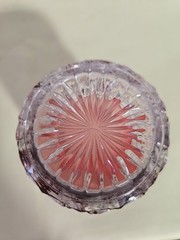 Victorian Ruby Flashed 3.75 Inch Philadelphia Souvenir,Excelsior Springs.