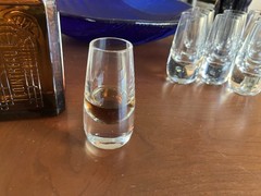 Set 8 Clear Cordial Shot Glasses Heavy Base Scandinavian Modern Style Schnapps
