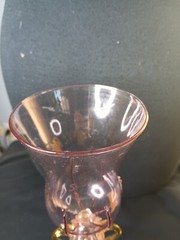 Antique Venetian Murano Italy Salviati? Wine Goblet 10″ Tall 3 1/2 «Mouth ,Rare