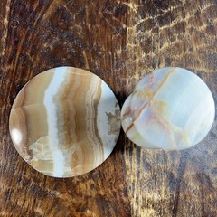 Handcrafted Marble Goblet and Saucer – Elegant Decorative Accent