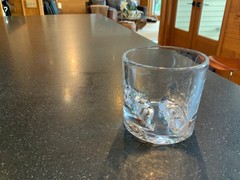 LIITON GRAND CANYON WHISKEY DOUBLE OLD FASHIONED GLASS NEAR PERFECT CONDITION